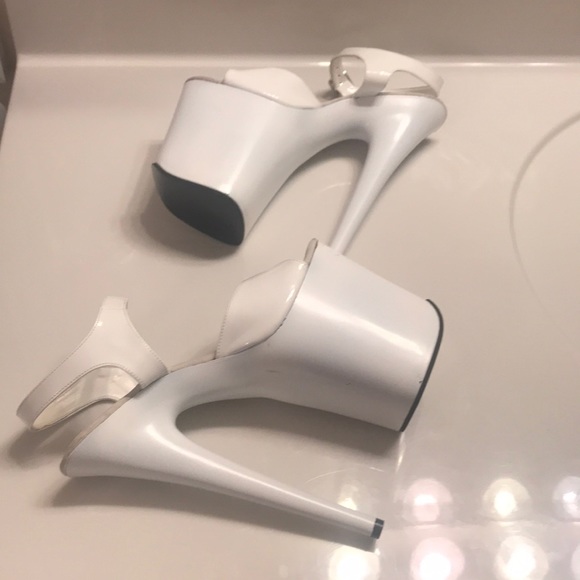 Tony Shoes 8 inch Dancer Platform High Heels SZ 8 - Picture 5 of 9